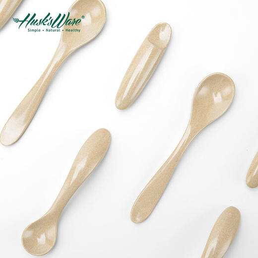 稻谷壳辅食三件套 （训练勺、弯柄勺、长柄勺） 商品图6