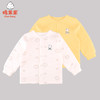 棉果果冬季内衣男童女童空气层对开上衣M401141620607 商品缩略图0