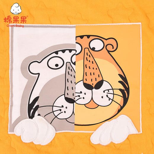 棉果果冬季男童上衣全棉空气层卫衣M412180620642 商品图4