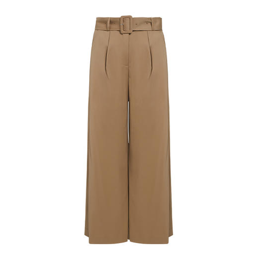 VIMAGE纬漫纪简约时尚通勤干练显瘦直筒阔腿裤女长裤V1405008D 商品图4