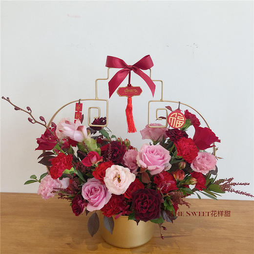 花艺 献礼 灯笼提篮 商品图2