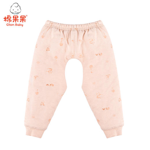 棉果果冬季新疆彩棉男童女童铺棉长裤裤子M401200820627 商品图1