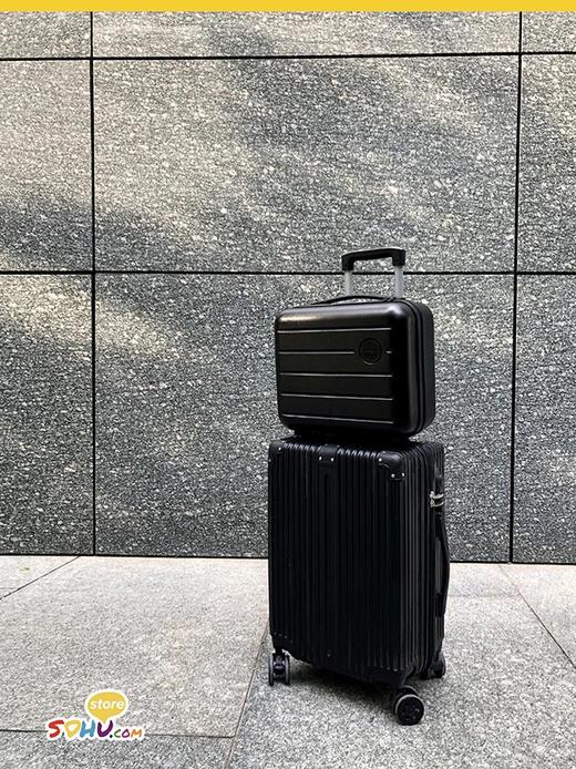 三色小型手提行李箱㆐搜狐商城 商品图3