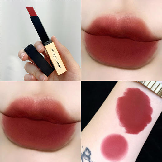 【复古雾面口红】哑光不易脱色彩妆不易沾杯平价唇膏 商品图0