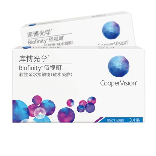 库博佰视明散光月抛3片装  6-7个工作日发货（需提供球镜/柱镜/轴位） 商品图0