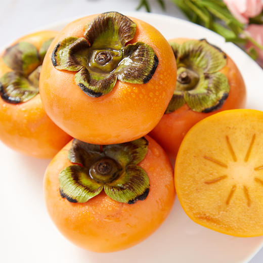 2025年陕西阳丰大脆柿子各种规格  顺丰普通快递包邮 商品图3