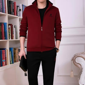 SP-10182YUO男外套爸爸装休闲运动套装