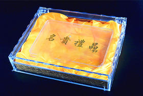 普通透明海马干礼盒 能装2两到半斤海马干