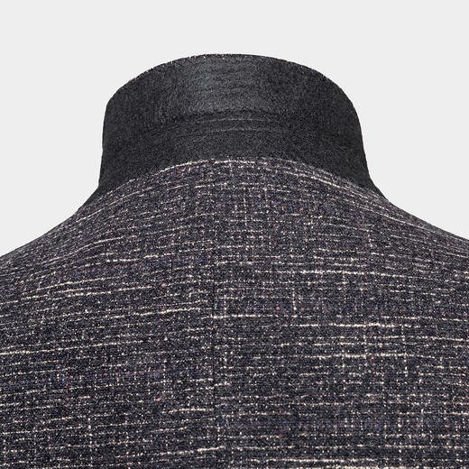 【磨毛面料】罗蒙男士休闲西装外套厚款格子西服男式单西 商品图3