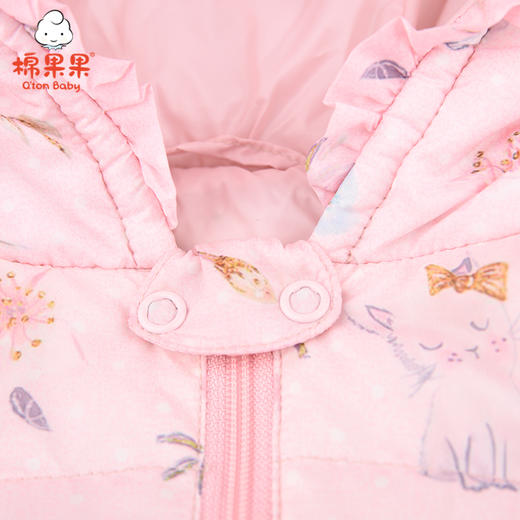 棉果果冬季女童印花羽绒连体衣M422722920696 商品图2