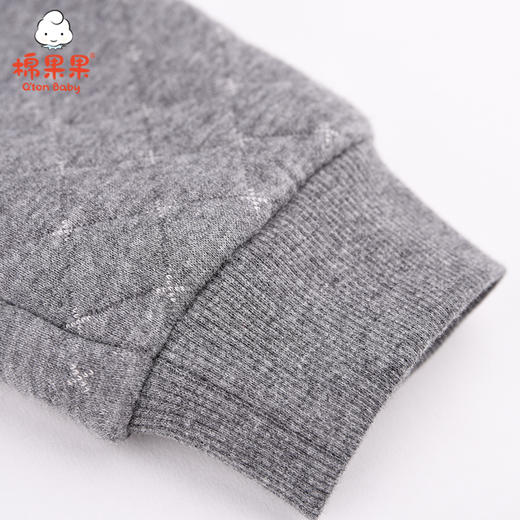 棉果果冬季男童全棉空气层长裤裤子M412200620659 商品图3