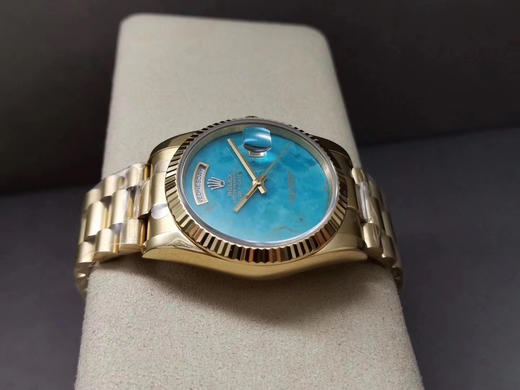 新款劳力士 36mm 星期日志型（DAY-DATE）字面:盘面采用R天然孔雀石 商品图4