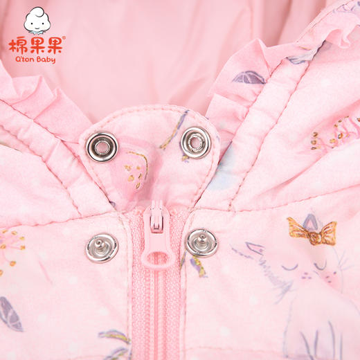 棉果果冬季女童印花羽绒连体衣M422722920696 商品图3
