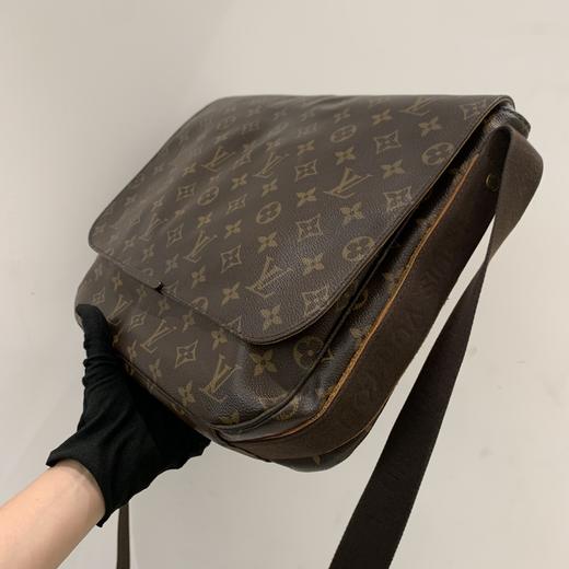 93新 lv路易威登老花男士单肩斜挎包