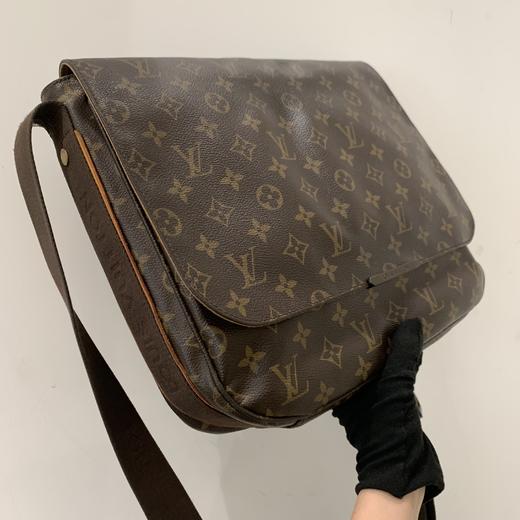 93新 lv路易威登老花男士单肩斜挎包