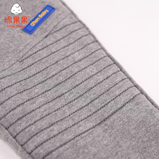 棉果果冬季男童小毛圈针织夹棉长裤裤子M412200820718 商品图5