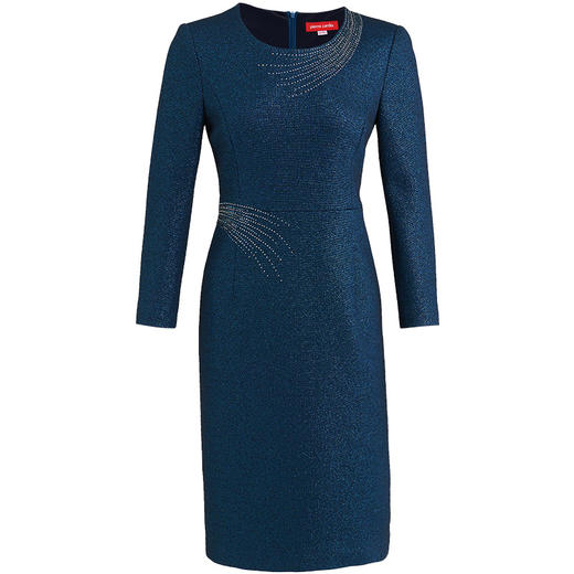 皮尔卡丹女装秋季新款轻奢端庄长袖连衣裙P0405DL02L0
 商品图4