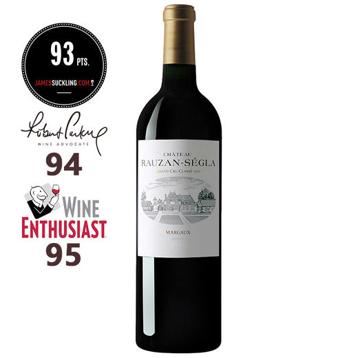 豪庄·赛格拉（鲁臣世家）酒庄法国波尔多干红葡萄酒2012年 750mL RP94 CHATEAU RAUZAN SEGLA 商品图0