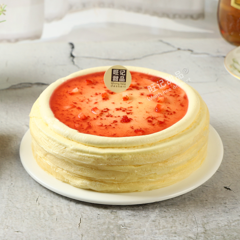 舌尖上的美味-纯动物奶油榴莲千层，口感更加醇香【惠州】