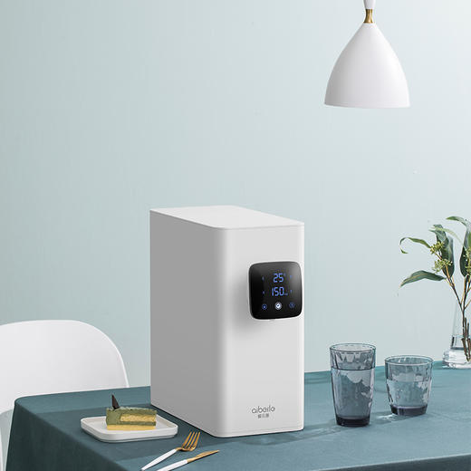 Aiberle爱贝源家用台式净水器加热一体机RO反渗透过滤直饮水机小型纯水机-S3 商品图3