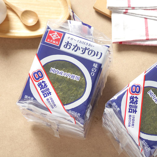 【永井原味海苔】8小袋/包/净含量:24g 商品图11