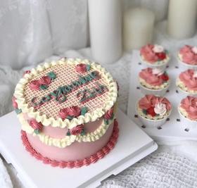 田园风格蛋糕