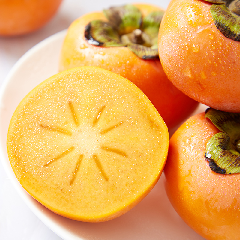 2025年陕西阳丰大脆柿子各种规格  顺丰普通快递包邮