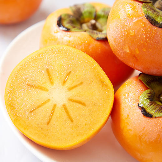 2025年陕西阳丰大脆柿子各种规格  顺丰普通快递包邮 商品图0