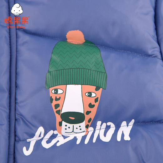 棉果果冬季男童中长款羽绒服M412102920654 商品图4