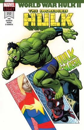 浩克 绿巨人 主刊 Incredible Hulk V4（2017）普封