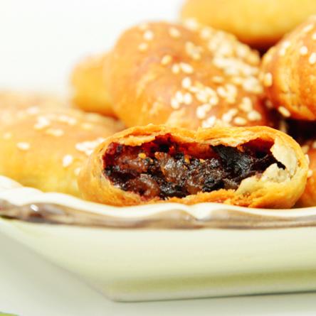 黄山烧饼  救驾一口酥 梅干菜扣肉小点心 125克 商品图1