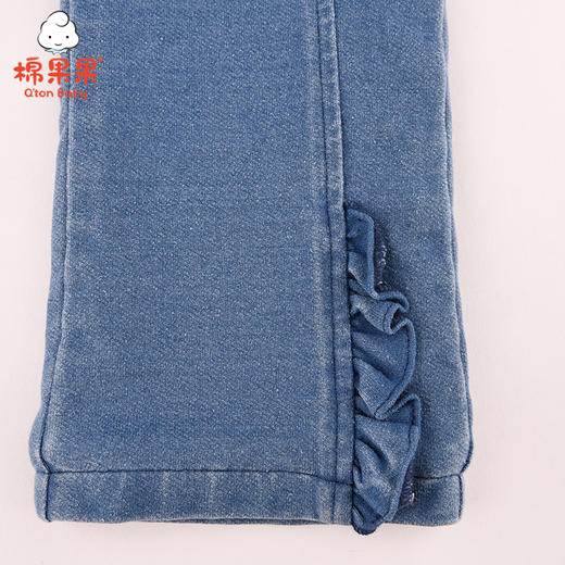 棉果果春秋冬季女童长裤裤子M422200420742 商品图2