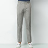 Marco Azzali 浅灰色意大利进口面料休闲裤 P3410300 商品缩略图0