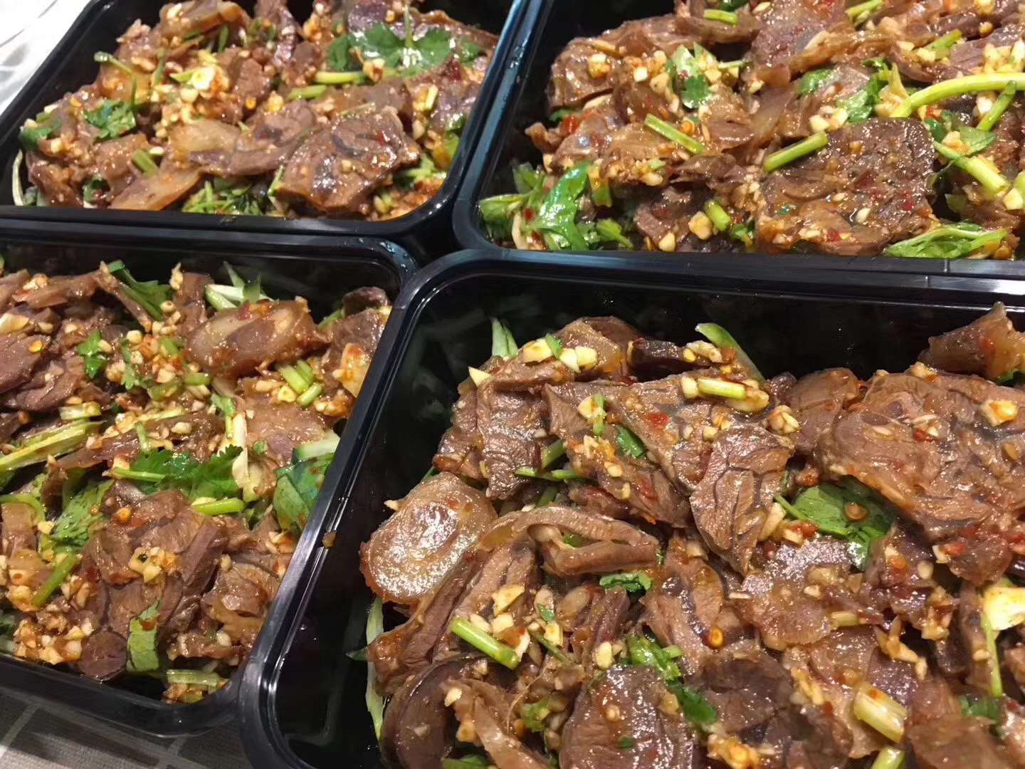 凉拌雪花牛展肉✨ 请备注要不要辣（默认微辣）