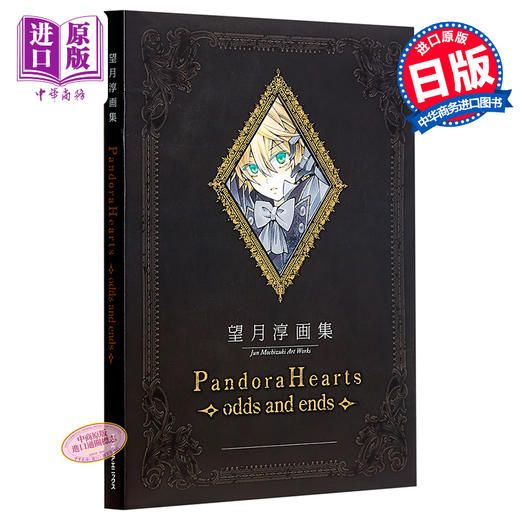 【中商原版】望月淳画集 潘朵拉之心 日文原版「PandoraHearts」odds and ends 商品图0