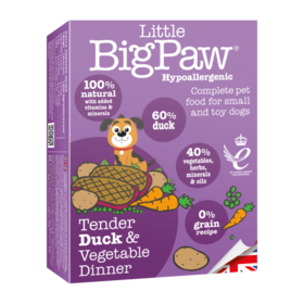 LittleBigPaw 嫩鸭犬用主食餐盒150g