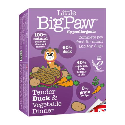 LittleBigPaw 嫩鸭犬用主食餐盒150g 商品图0