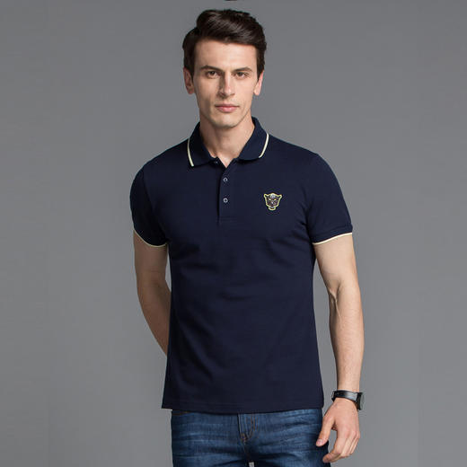 Marco Azzali 藏青POLO衫 T5056100 商品图0