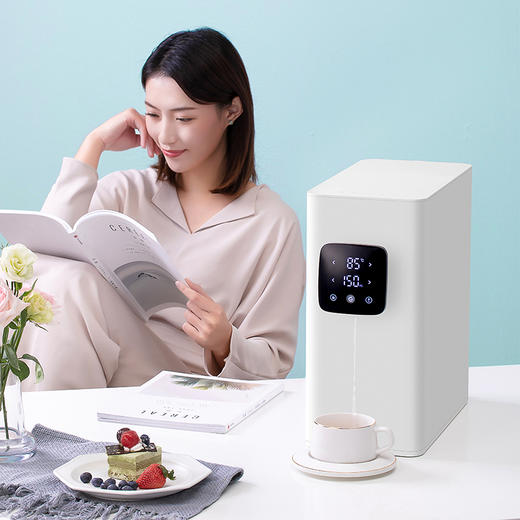 Aiberle爱贝源家用台式净水器加热一体机RO反渗透过滤直饮水机小型纯水机-S3 商品图2