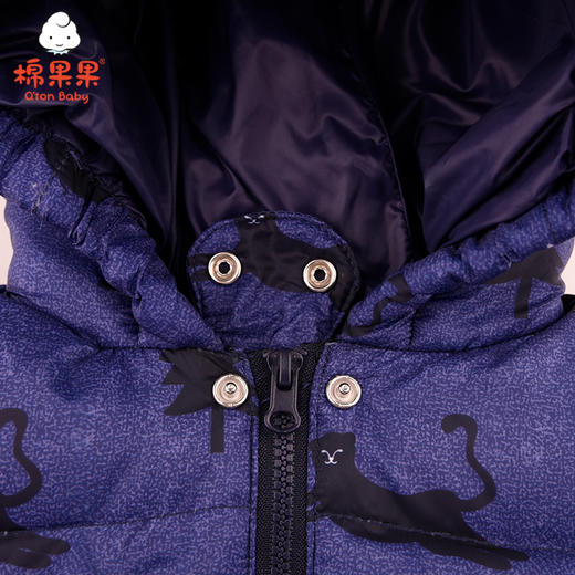 棉果果冬季男童印花羽绒连体衣M412722920668 商品图2