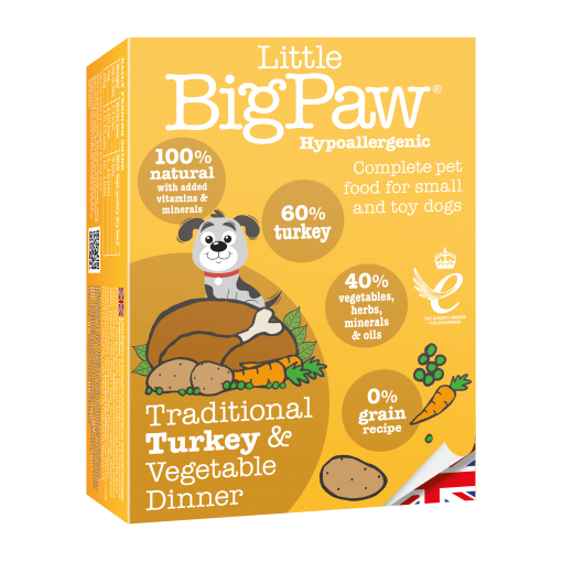 LittleBigPaw 火鸡犬用主食餐盒150g