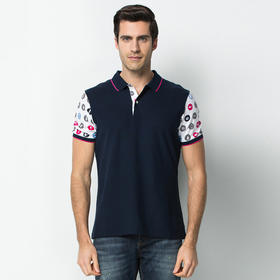 Marco Azzali 藏青色POLO衫 T3655900