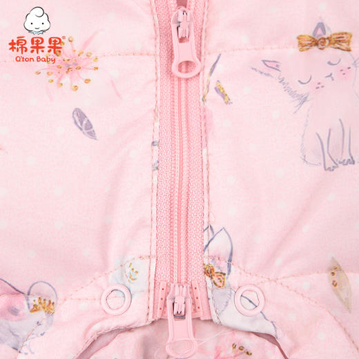 棉果果冬季女童印花羽绒连体衣M422722920696 商品图4