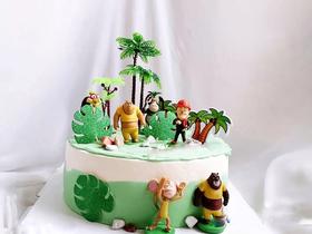 光头强熊大熊二蛋糕