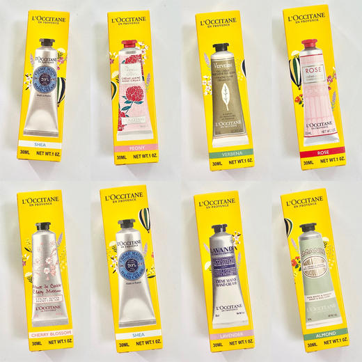 欧舒丹 经典护手霜套盒 8x30ml 商品图1