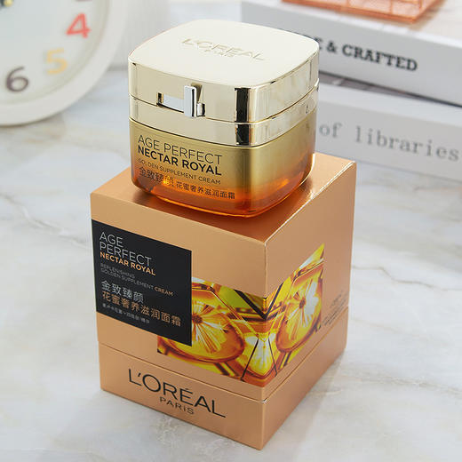 欧莱雅小蜜罐 金致臻颜花蜜奢养滋润面霜 50ml 商品图3