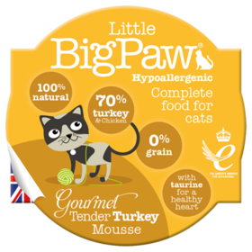 LittleBigPaw 火鸡猫用主食餐盒85g
