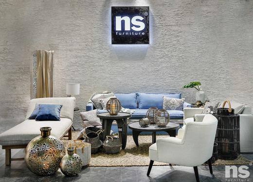 NS家居nsfurniture休闲现代软包全亚麻羽绒活套可拆洗三人沙发NSSF-5406-60 商品图3