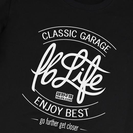 越野e族FBLIFE简约高街潮流圆领卫衣套头休闲衫欧美机车风男基础款 NMT-1233 商品图5