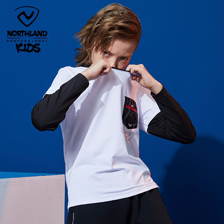 northland诺诗兰儿童ct095311中大童长袖t恤